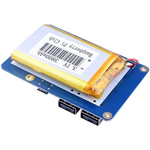 Lithium Battery Pack Power Extension Card with Switch for Raspberry Pi 3.2 Model B, 1 Model B + Pi Banana - RS1002 - REES52