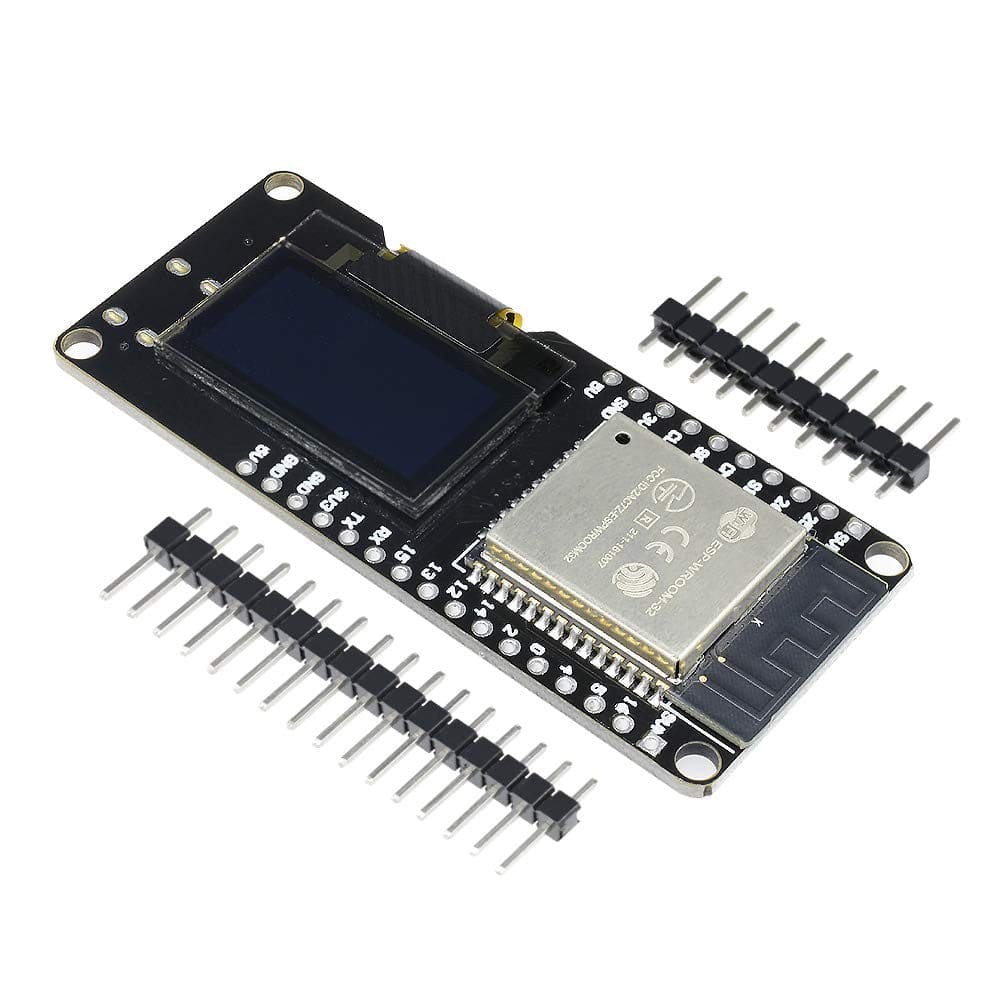 0.96" OLED Display ESP32 ESP WROOM 32 WiFi BT Dual Module 2.4GHz for Wemos D1 AP STA - RS1842 - REES52