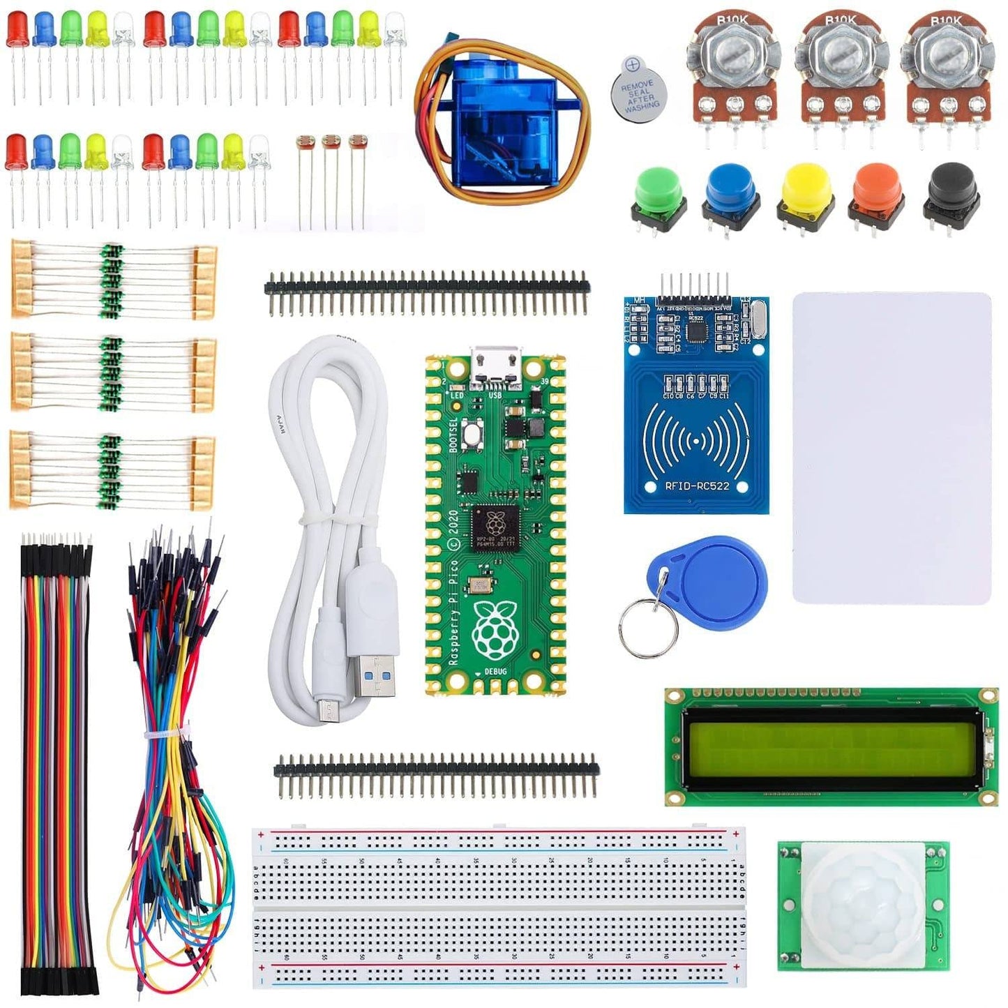 Raspberry Pi Pico Kit - B09YDR3H9T - REES52