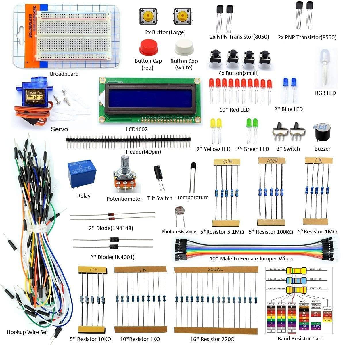 Arduino Starter Kit Beginners Project Starter kit