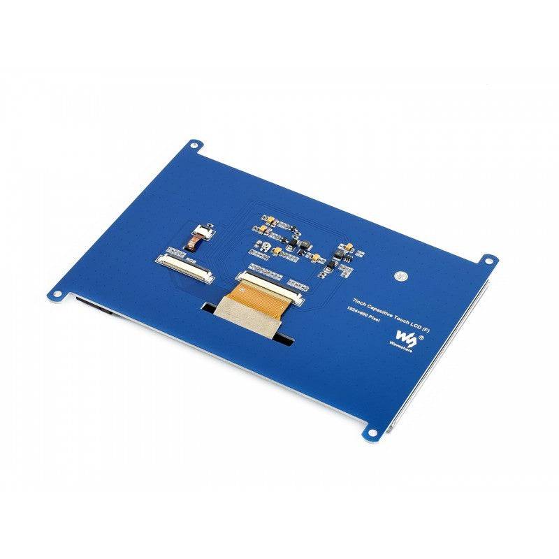 Waveshare 18 cm (7 Inch) Capacitive Touch LCD Display (F) 1024x600 compatible with Raspberry PI - RS2980 - REES52