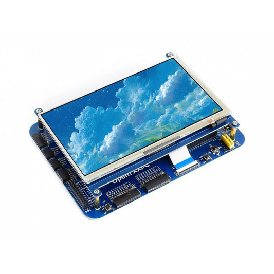 Waveshare 18 cm (7 Inch) Capacitive Touch LCD Display (F) 1024x600 compatible with Raspberry PI - RS2980 - REES52