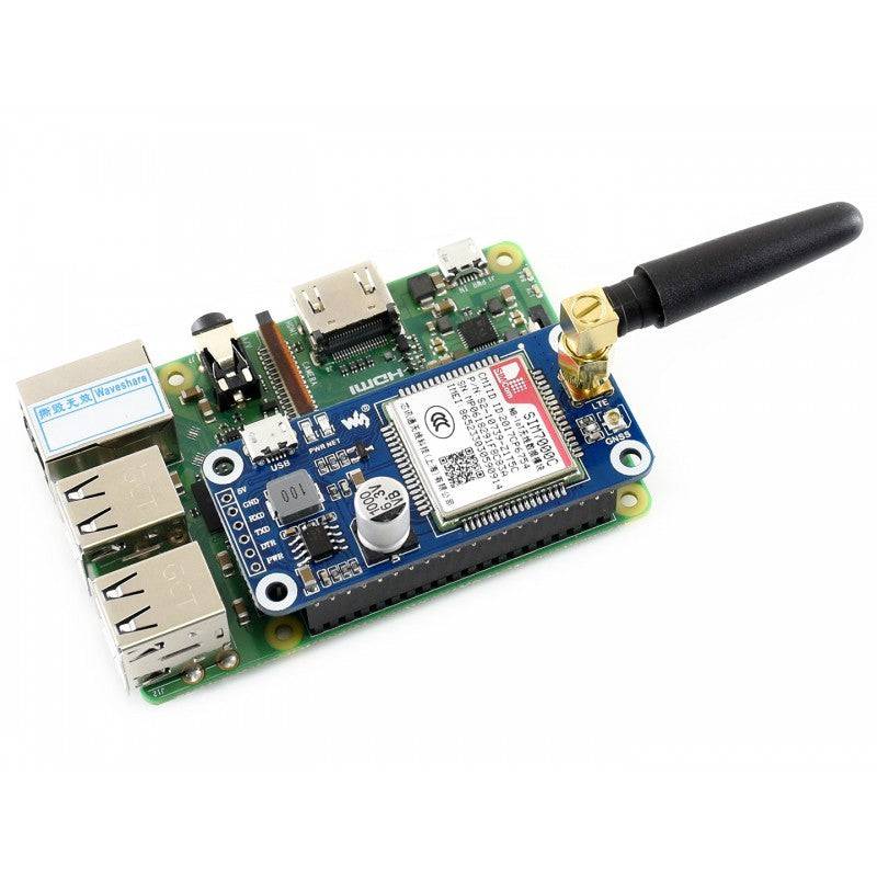 Waveshare NB-IoT / eMTC / EDGE / GPRS / GNSS HAT for Raspberry Pi, for Asia-Pacific region-RS740 - REES52