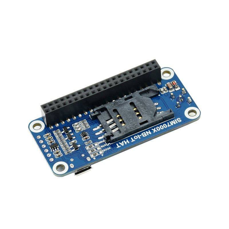 WaveShare SIM7000G NB-IoT / Cat-M / EDGE / GPRS HAT for Raspberry Pi, GNSS, Global Band Support - RS1959 - REES52