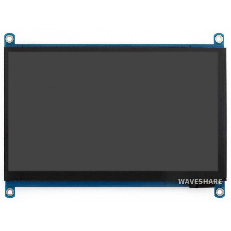 Waveshare 7inch Capacitive Touch Screen LCD (H), 1024×600, HDMI, IPS, Various Systems Support - RS728 - REES52