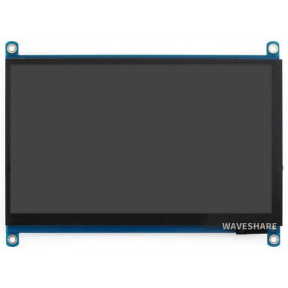 Waveshare 7inch Capacitive Touch Screen LCD (H), 1024×600, HDMI, IPS, Various Systems Support - RS728 - REES52