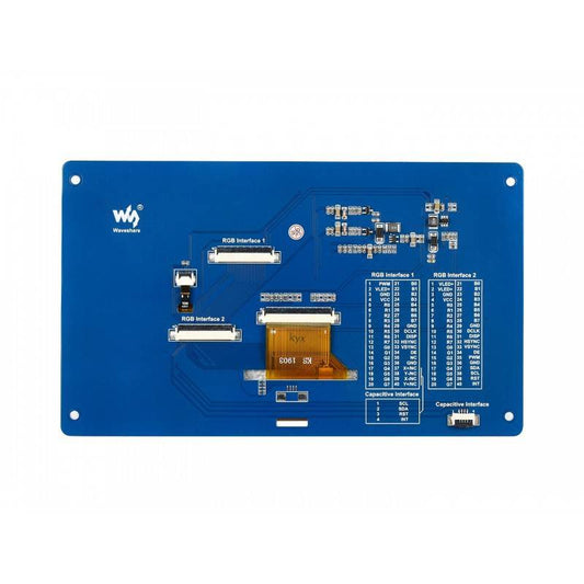 Waveshare 7inch Capacitive Touch LCD (G) 800 × 480 - RS730 - REES52