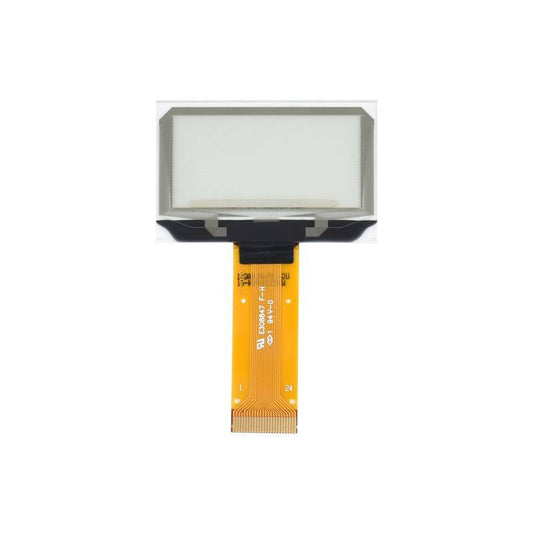 Waveshare 1.51inch Transparent OLED, 128×64 Resolution, SPI/I2C Interfaces, light blue color display - RS1962 - REES52