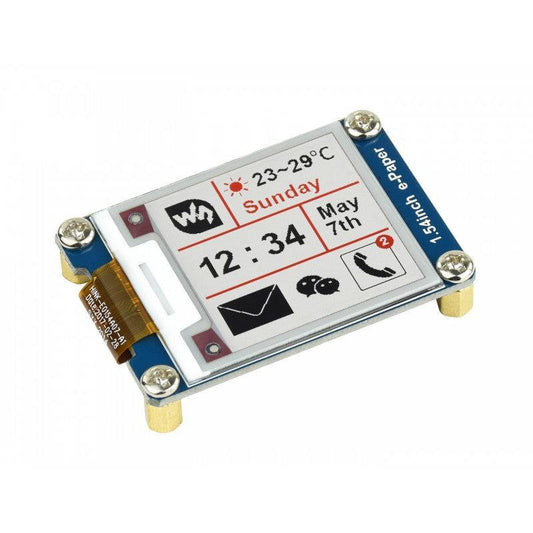 Waveshare 200x200, 1.54inch E-Ink display module, three-color - RS2413 - REES52