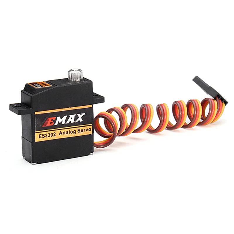 EMAX ES3302 12.4g Mini Metal Gear Analog Servo for RC Airplane Glider- (Original) - RS4904 - REES52