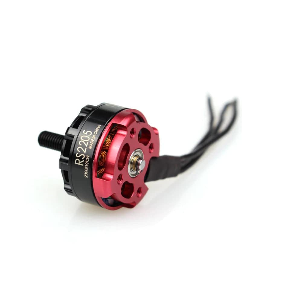 EMAX RS2205 2300KV Brushless DC Motor - RED Cap (CW Motor Rotation)- RS3427 - REES52