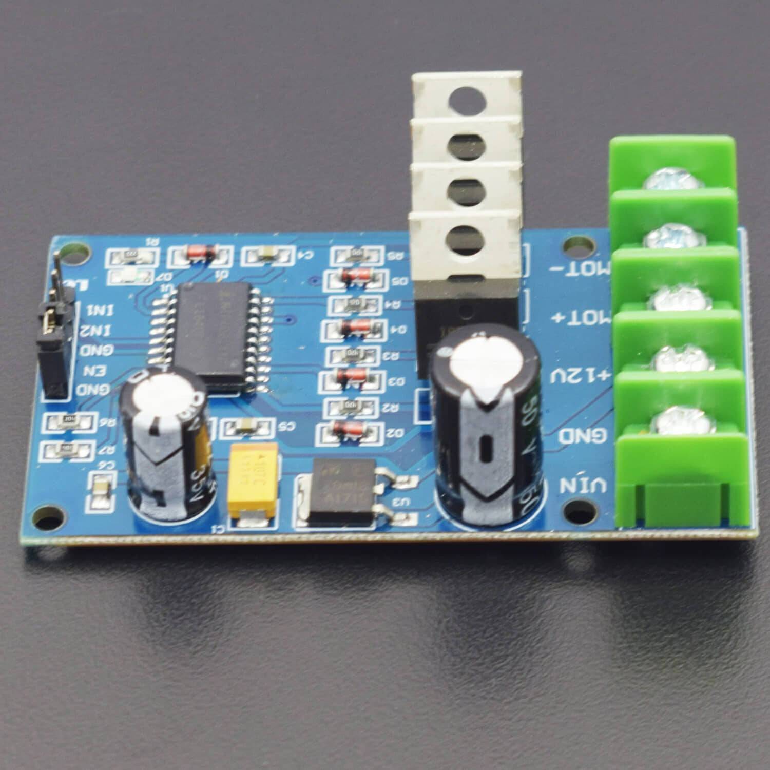 170W High Power H-Bridge Drive Board NMOS with Brakes Forward and Reverse Full-Duty - RS1798 - REES52