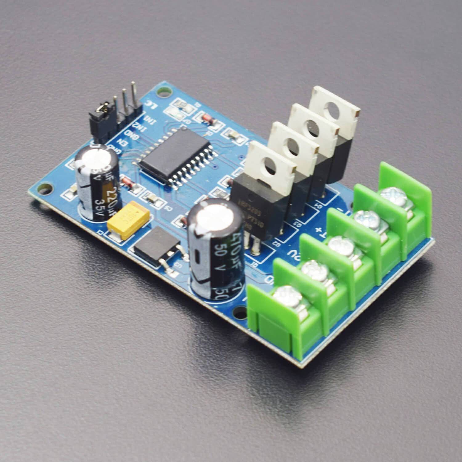 170W High Power H-Bridge Drive Board NMOS with Brakes Forward and Reverse Full-Duty - RS1798 - REES52