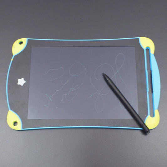 Colorful LCD Writing Board Doodle Board Pad for Kid Learning (8.5 Inch, Yellow-Blue) - RS1747 - REES52