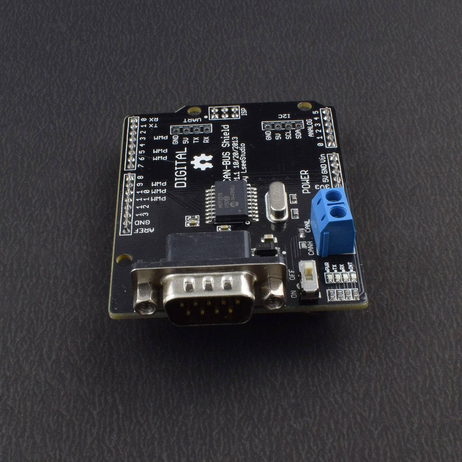 MCP2515 CAN-BUS Shield Board SPI Interface 9 Pins Standard Sub-D Connector Expansion Module for Arduino - NA250 - REES52