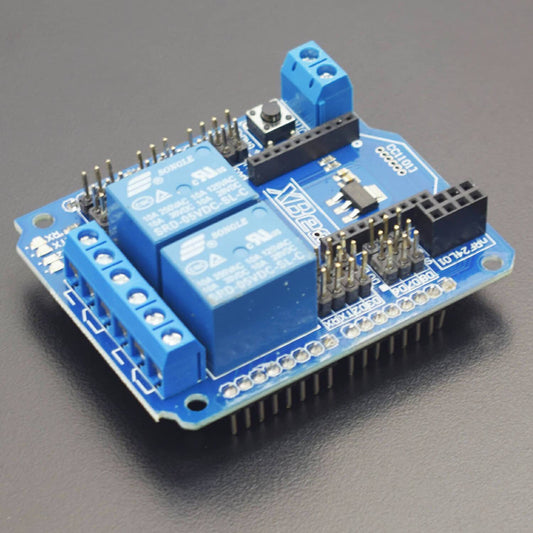 2 Road Relay Shield Wireless Expansion Board (with XBee/BTBee Interface) - RS1779 - REES52