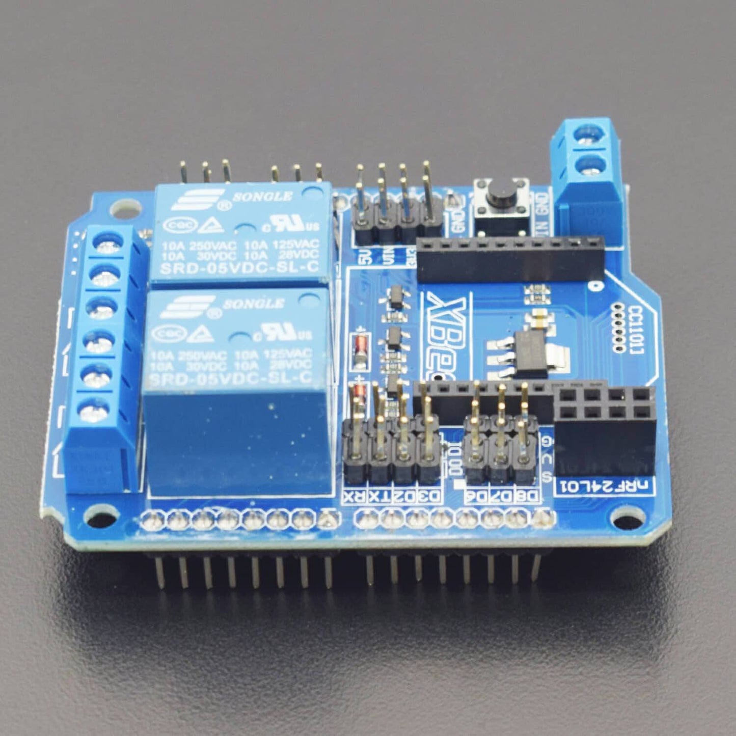 2 Road Relay Shield Wireless Expansion Board (with XBee/BTBee Interface) - RS1779 - REES52