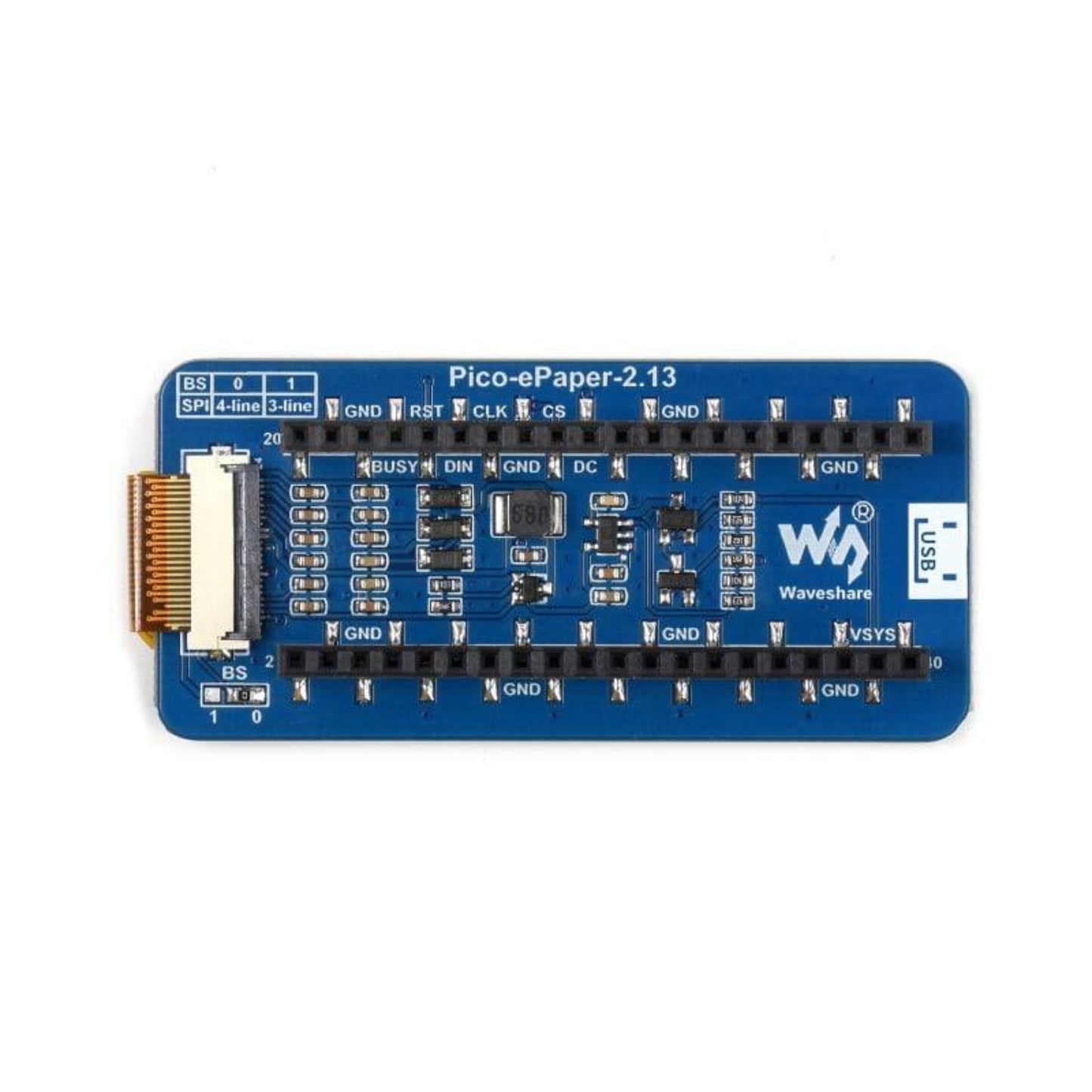 WAVESHARE 2.13inch E-Paper E-Ink Display Module