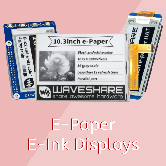 E-Paper E-Ink Displays