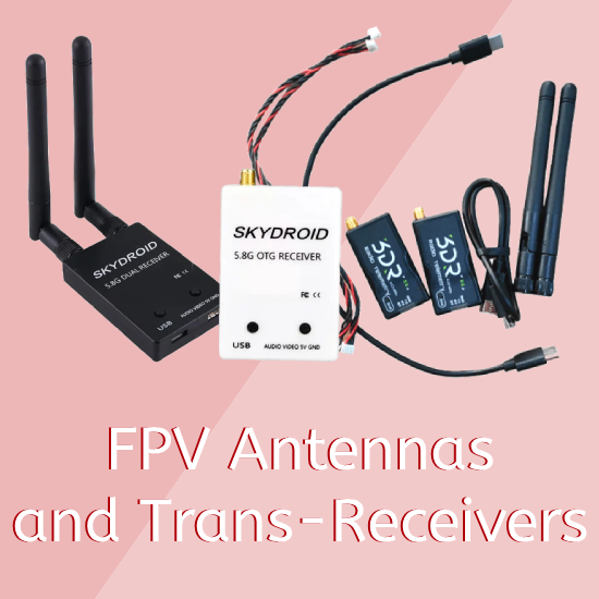 FPV Antennas and Trans-Receivers