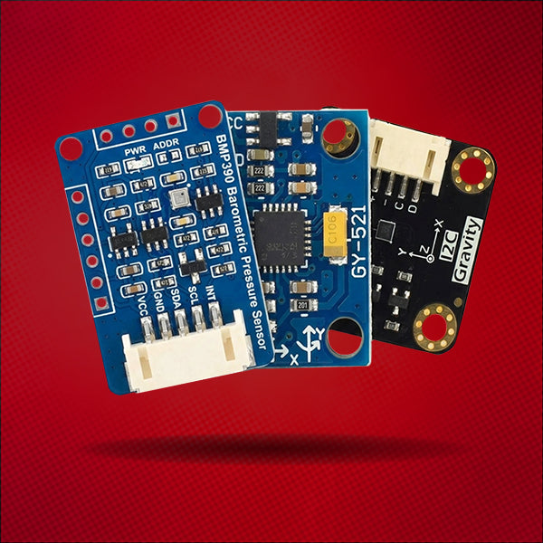 IMU, Accelerometer, Magnetometer & Gyroscope Modules