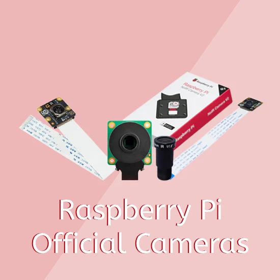 Raspberry Pi Official Cameras
