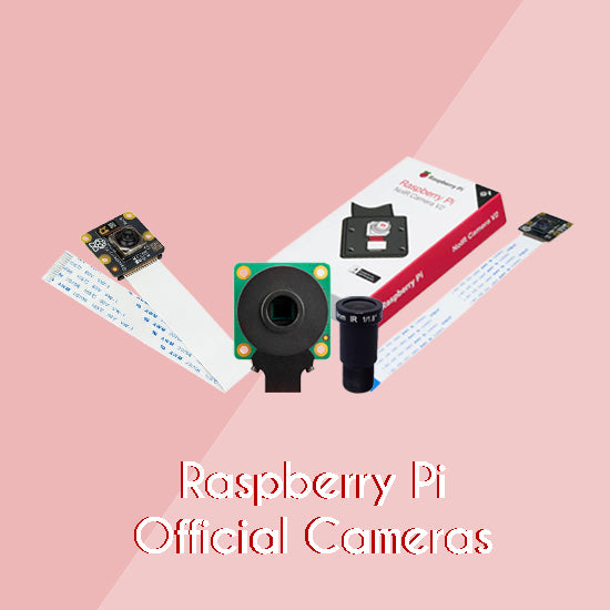 Raspberry Pi Official Cameras