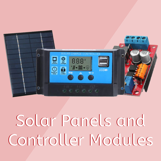 Solar Panels and Controller Modules