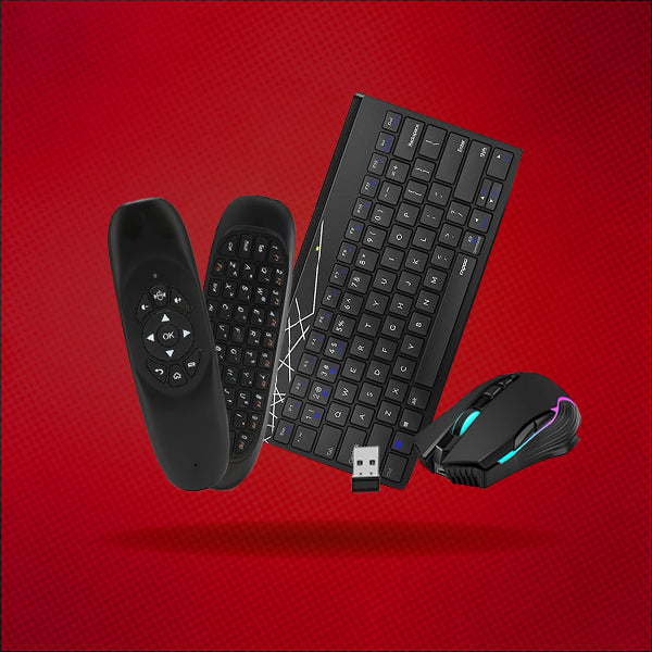 Wireless Keyboards, Remotes and Mouses