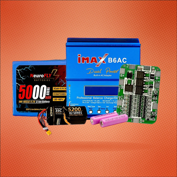 Battery, Charger & Accessories