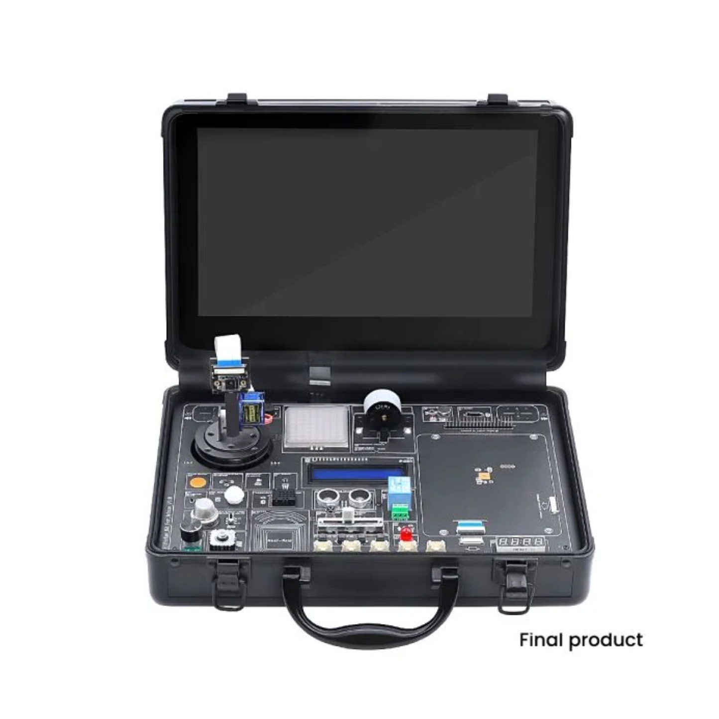 Elecrow Jetson Orin Nano AI Starter Kit 30 Sensors & 38 Lessons STEM Learning Kit (Without Jetson Nano Board)