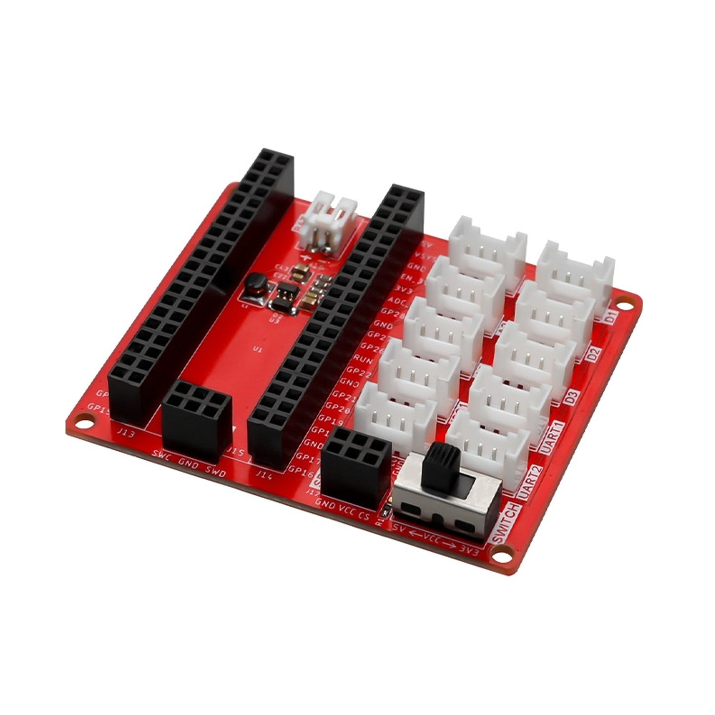 ELECROW Crowtail - Raspberry Pi Pico Expansion Board Crowtail Shield For Raspberry Pi Pico - RS7042