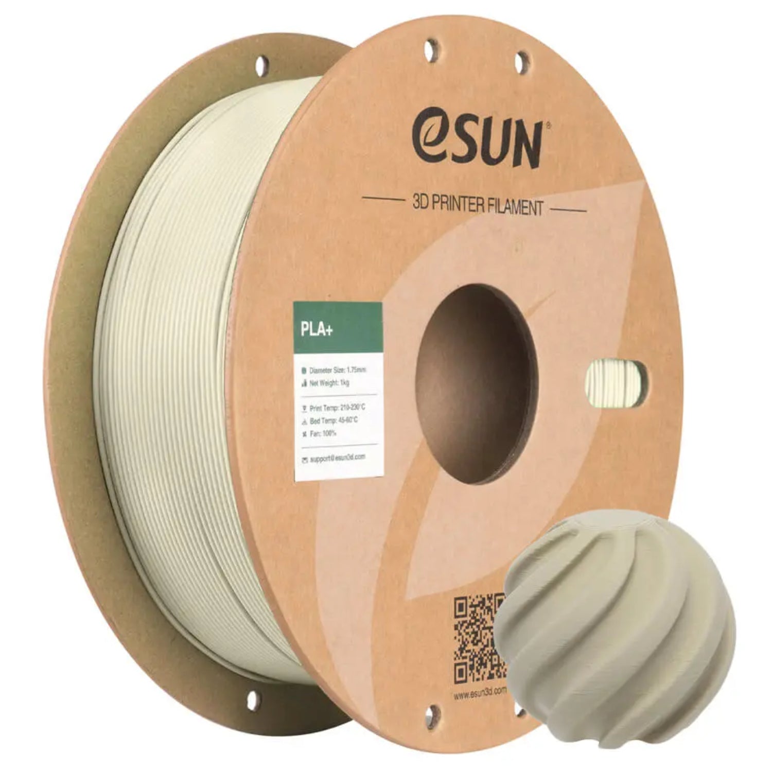 1.75mm Premium PLA Plus Light khaki Filament 