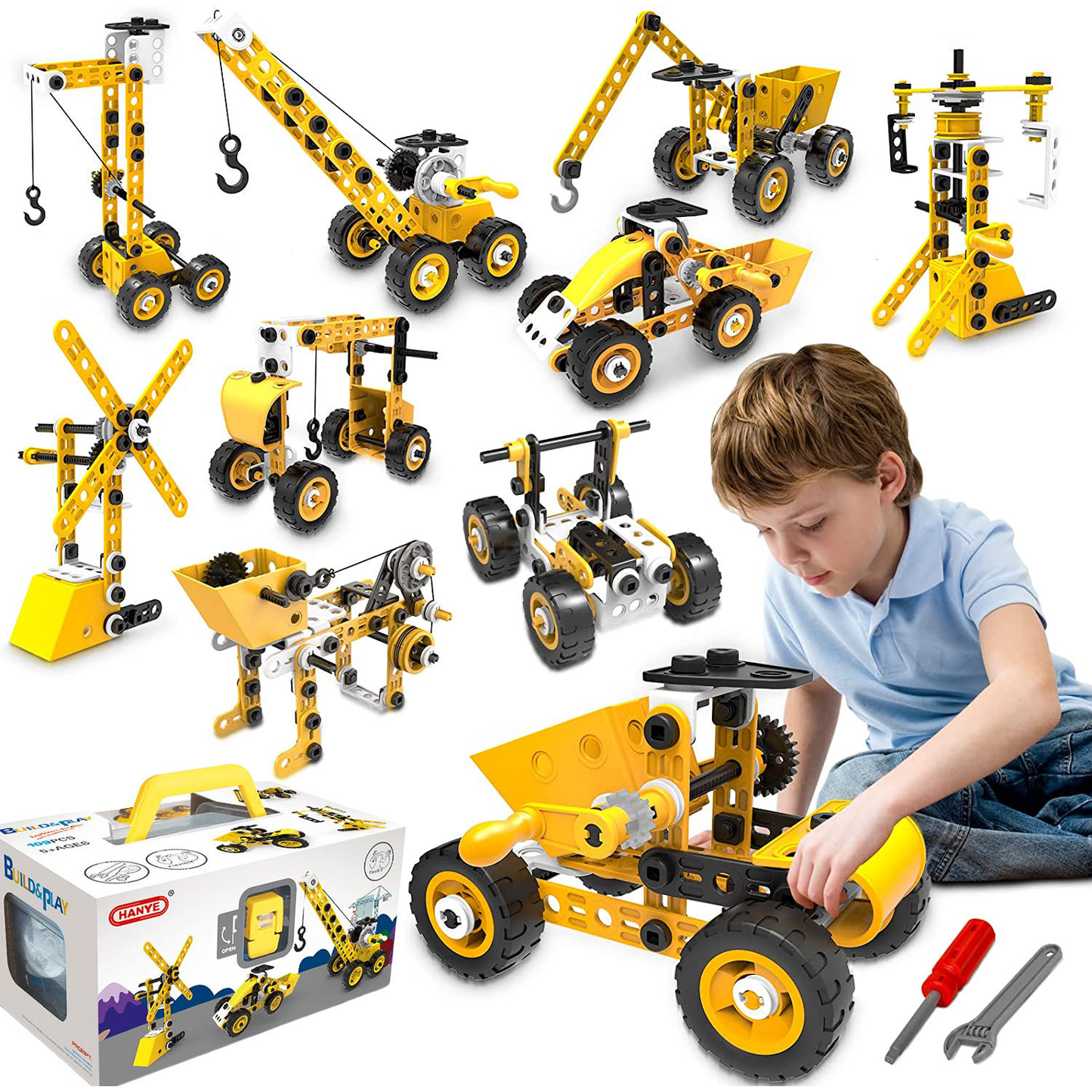 10-in-1 STEM Educational Building Toys 