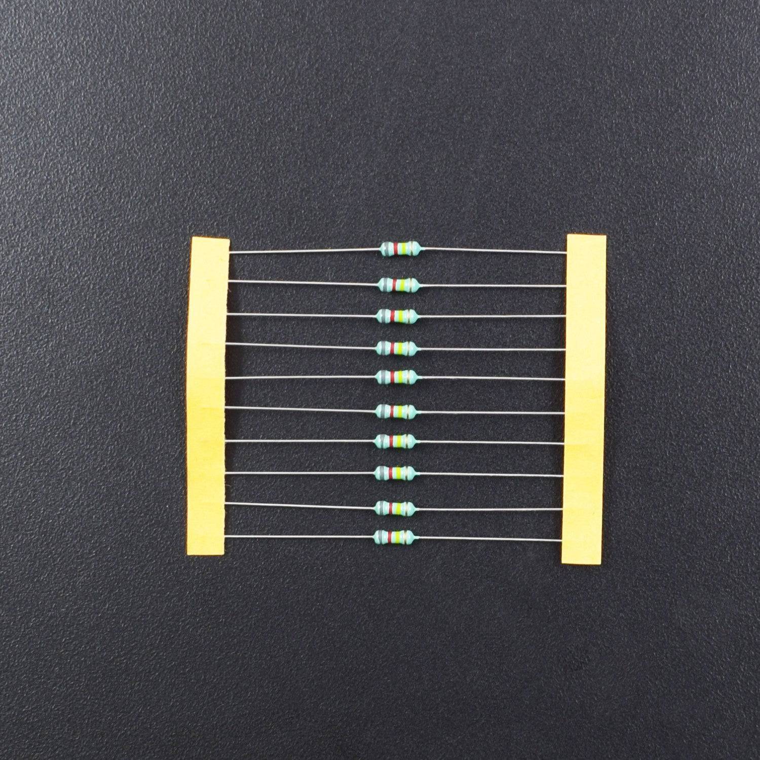 1M  Ohm Resistance 1/4W Power Rating  5% Tolerance Carbon Film Resistor - RS617 - REES52