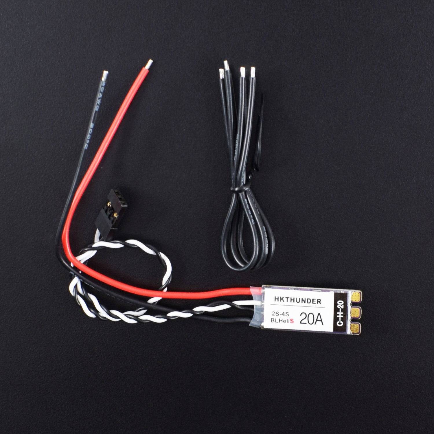 KINGKONG BLHeli 20A Brushless High Speed ESC With OneShot125 For FPV Multicopter Quadcopters Drone - QR108 - REES52