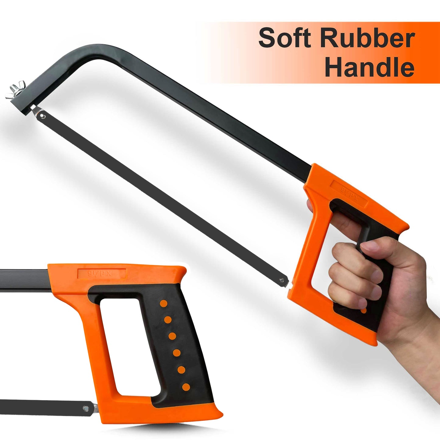  12-Inch Hacksaw Frame Heavy-Duty Metal