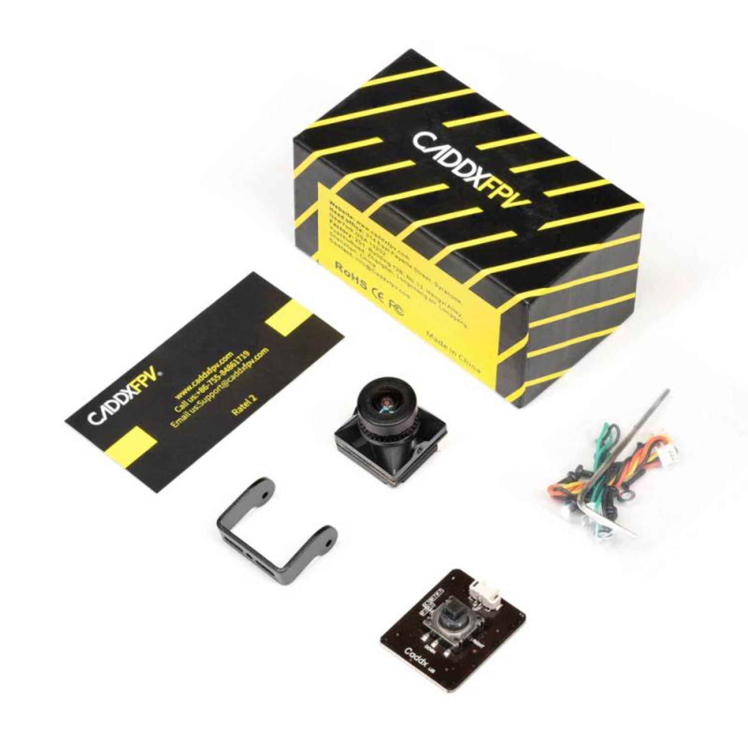 Caddx Ratel Analog FPV Camera 1200TVL Day Night FPV Camera