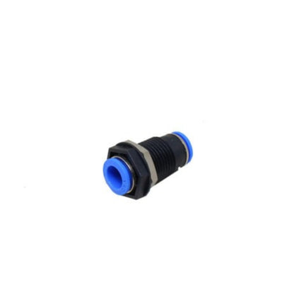 12 PU Connector PMM 12mm OD Union Bulkhead Connector PMM 12 Union Bulkhead For Industrial Applications - RS7404