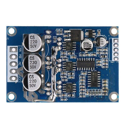 DC 12-36V Brushless Motor Controller Driver Board 500W Brushless Motor Controller High-Power 500W BLDC Motor Controller For 3-Phase Brushless Sensorless Motor - Blue - RS5722