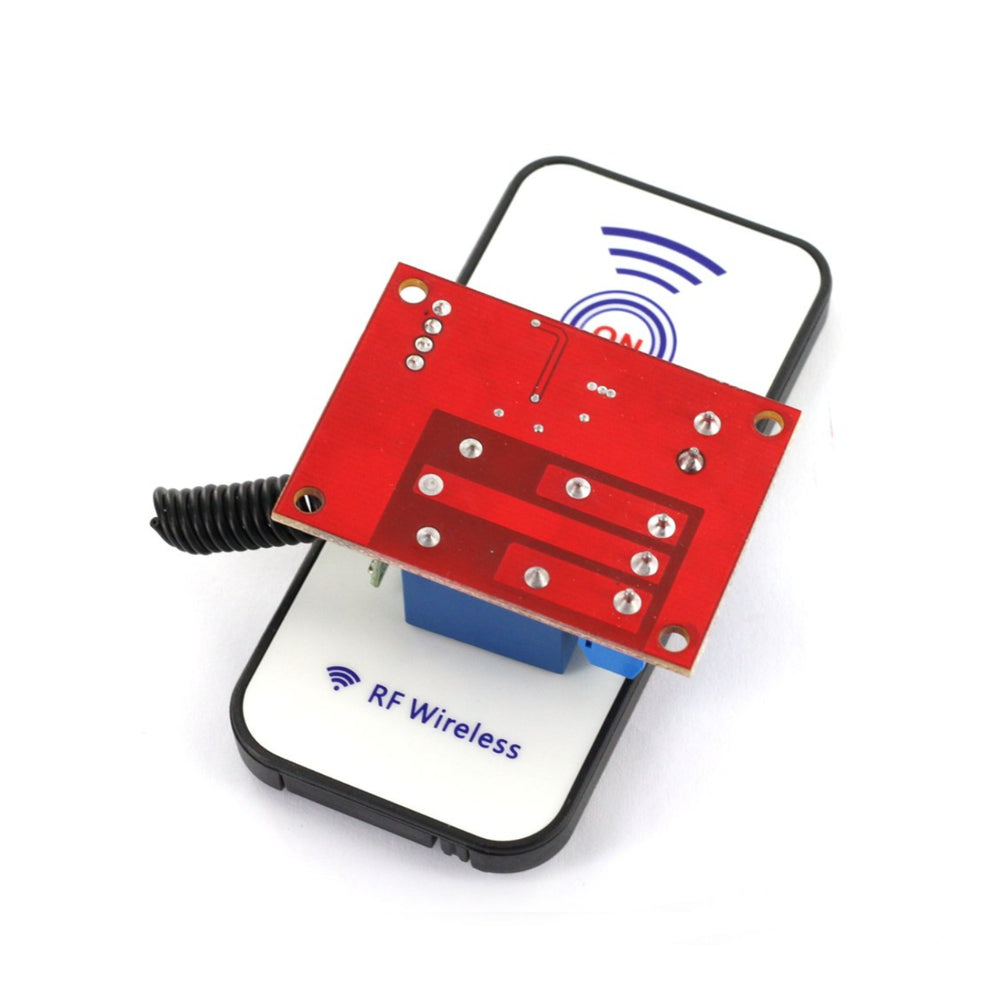 Generic 12V One Channel RF Wireless Relay Module with Remote Control ...