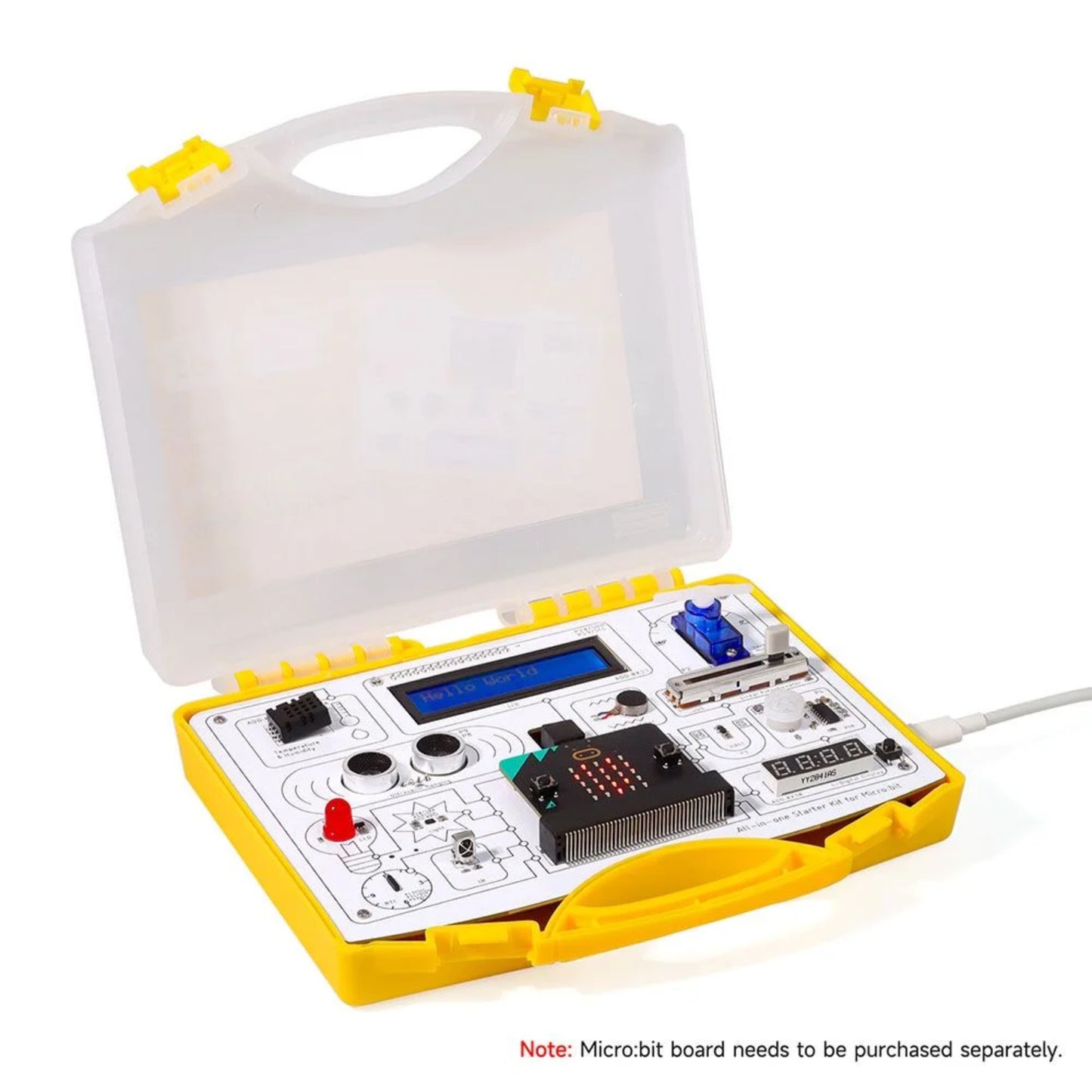 13-in-1 Micro:bit Starter Kit With 21 Guided Lessons