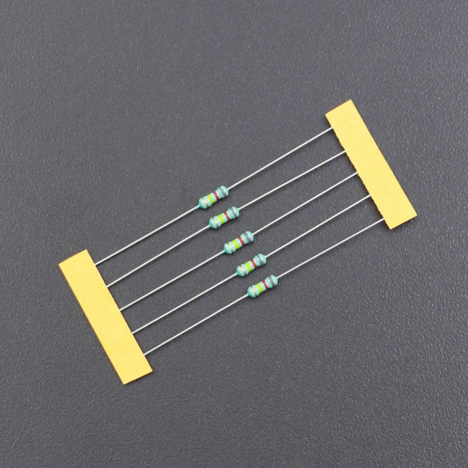 390 Ohm Resistance 1/4W Power Rating  5% Tolerance Carbon Film Resistor- RS655 - REES52