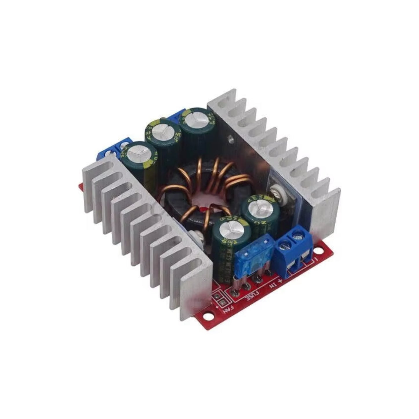 15A DC-DC Buck Converter 4-32V to 1.2-32V Step Down Converter 3.3V 5V 12V 24V Output Buck Converter 15 Amp Adjustable Voltage Regulator Power Supply For DIY Projects