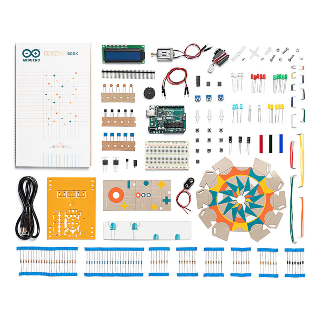 Buy Official Arduino Official Starter Kit With 15+ Guided Projects – REES52