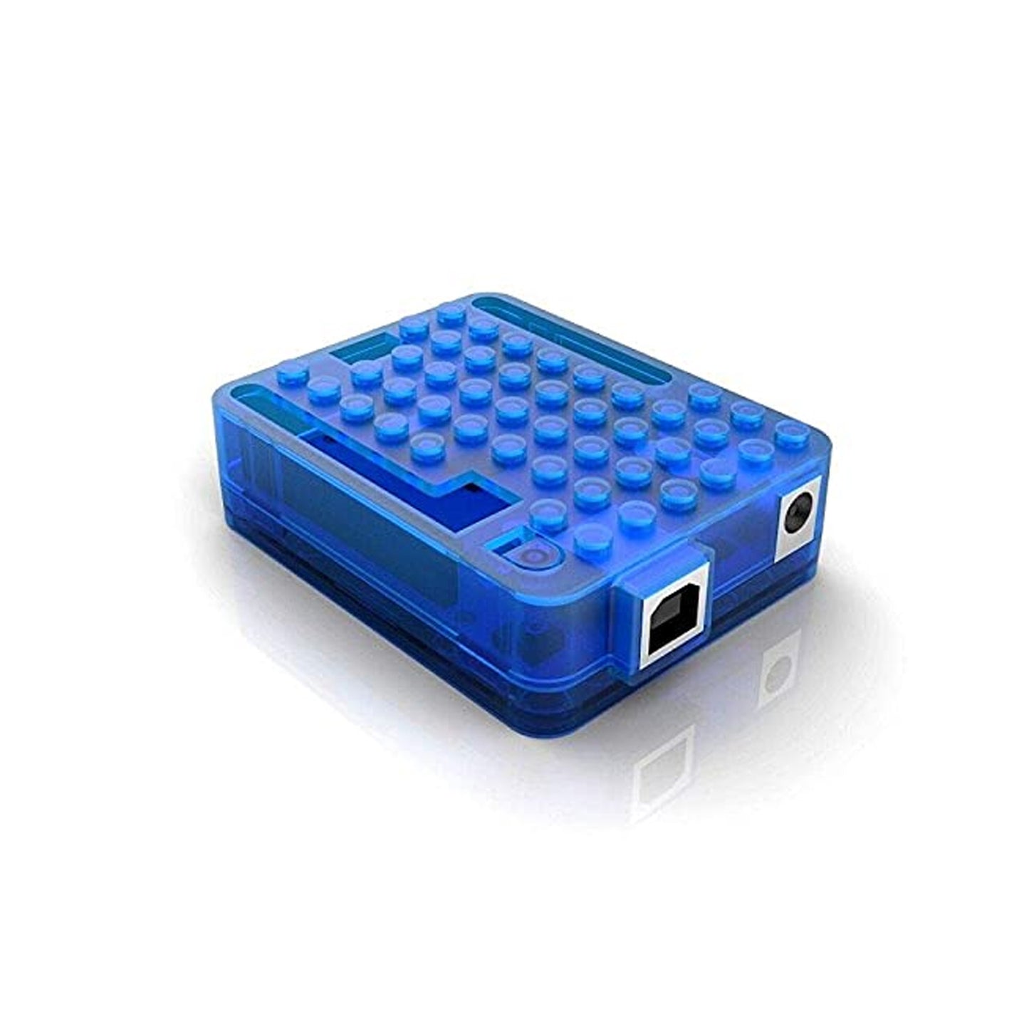 Arduino UNO R3 Case Arduino UNO R3 Injection Molding Case UNO R3 Protective Case With Bubble For Arduino UNO R3 High-Quality Case For Arduino UNO R3 - Blue - RS3210