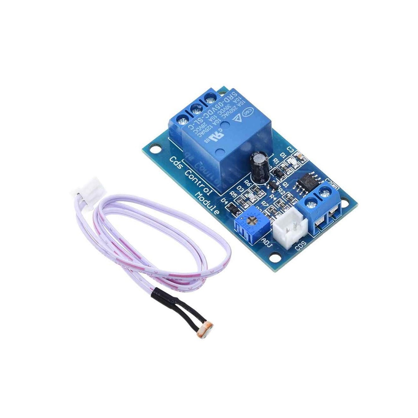 XH-M131 DC 5V Photoresistor Relay Module XH-M131 DC 5V/12V Light Control Switch Photoresistor Relay Module Detection Sensor 10A brightness Automatic Control Module - RS4433