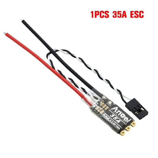 35A/45A 2-6S ESC Speed Controller For FPV Quadcopters Integrated RGB LED Light Support DShot150/300/600 Oneshot125 For RC FPV Quadcopter