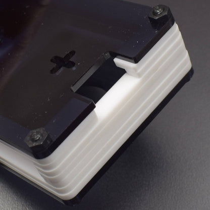 Raspberry Pi 4 7-Layer Acrylic Case Black And White - RS2294 - REES52