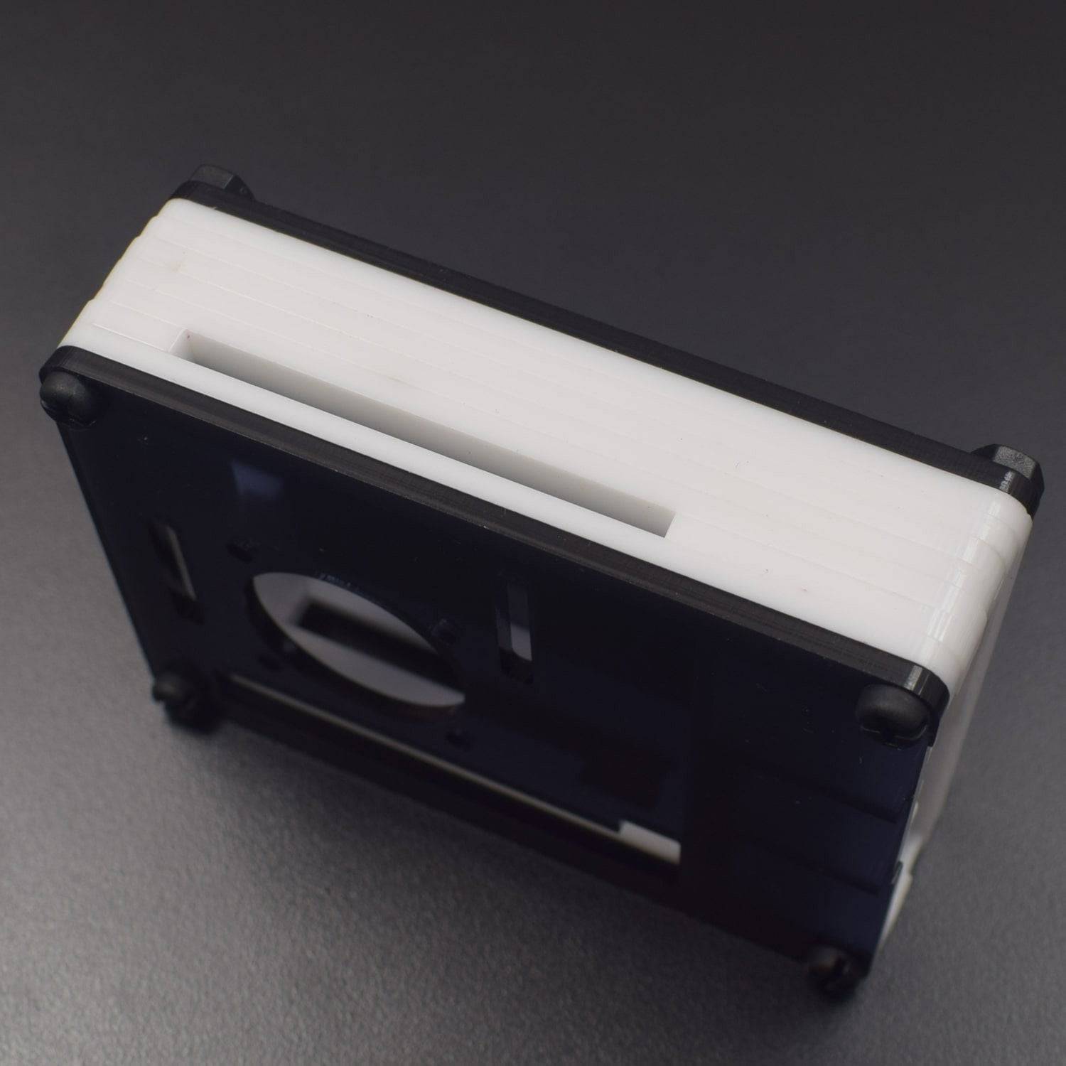 Raspberry Pi 4 7-Layer Acrylic Case Black And White - RS2294 - REES52